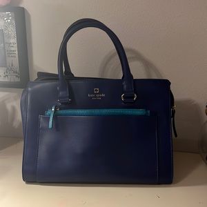 AUTHENTIC KATE SPADE blue purse